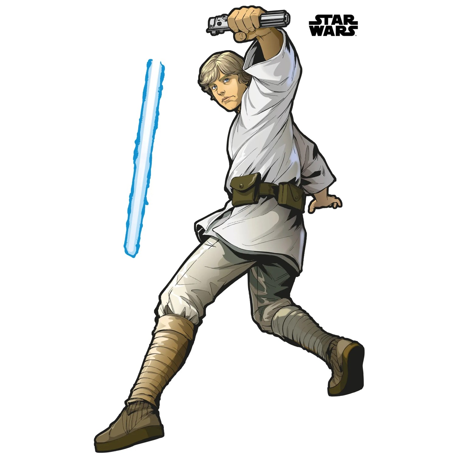 E-shop Komar Samolepiaca vliesová fototapeta Star Wars XXL Luke Skywalker 127 x 200 cm