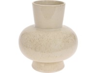 Koopman Porcelánová váza glazovaná béžová pr. 19 x 22,5 cm Koopman Porcelánová váza glazovaná béžová pr. 19 x 22,5 cm