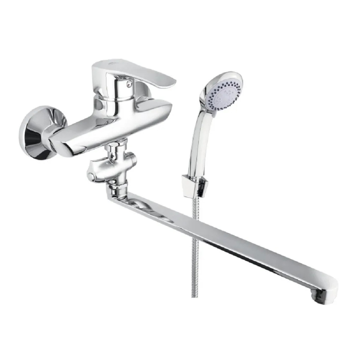 E-shop Rubineta Nástenná vaňová batéria Trento-12/C s príslušenstvom, 150 mm, chróm