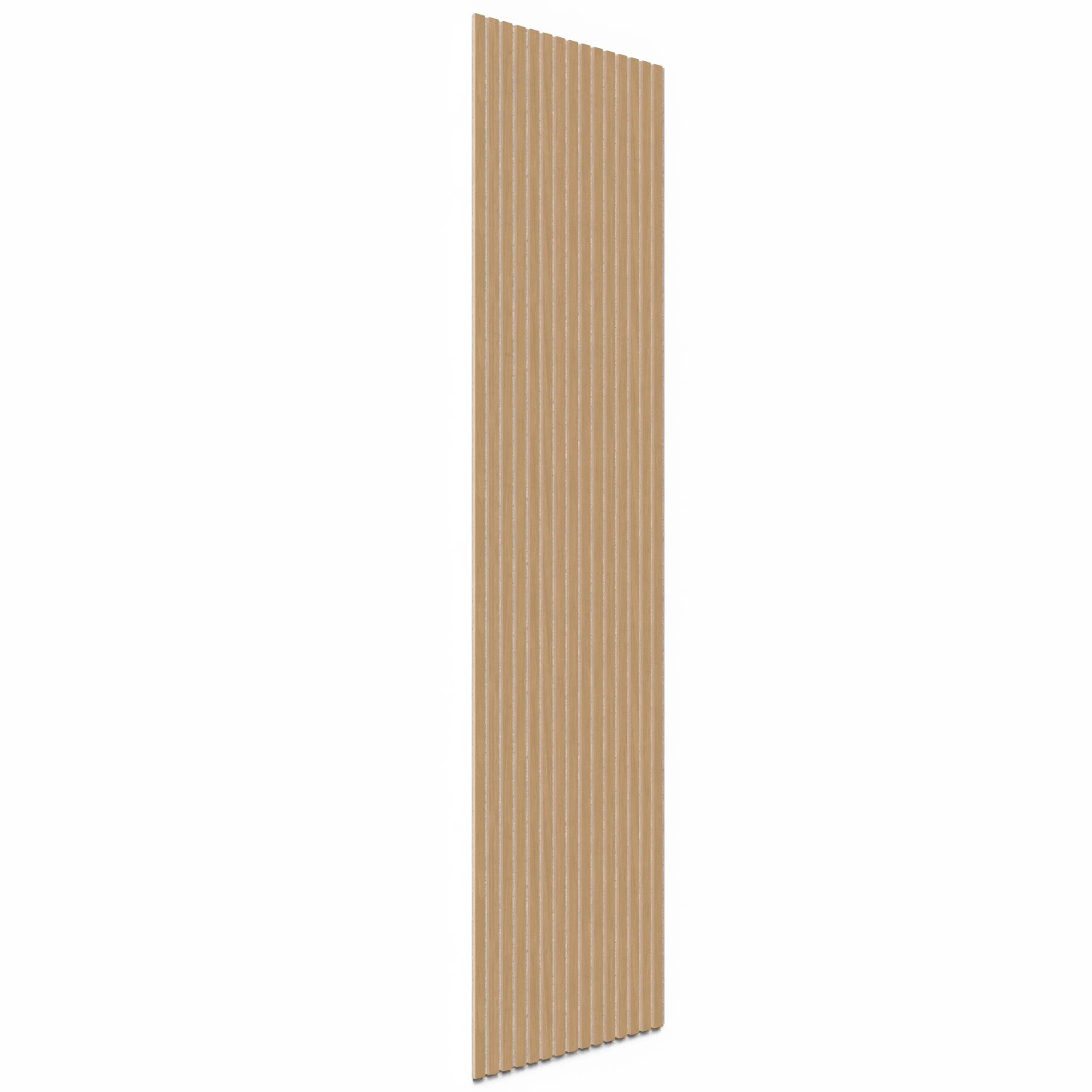 E-shop Denpanels Akustický panel WOOD Dub prírodná MDF sivá plsť 240 x 60 x 2 cm