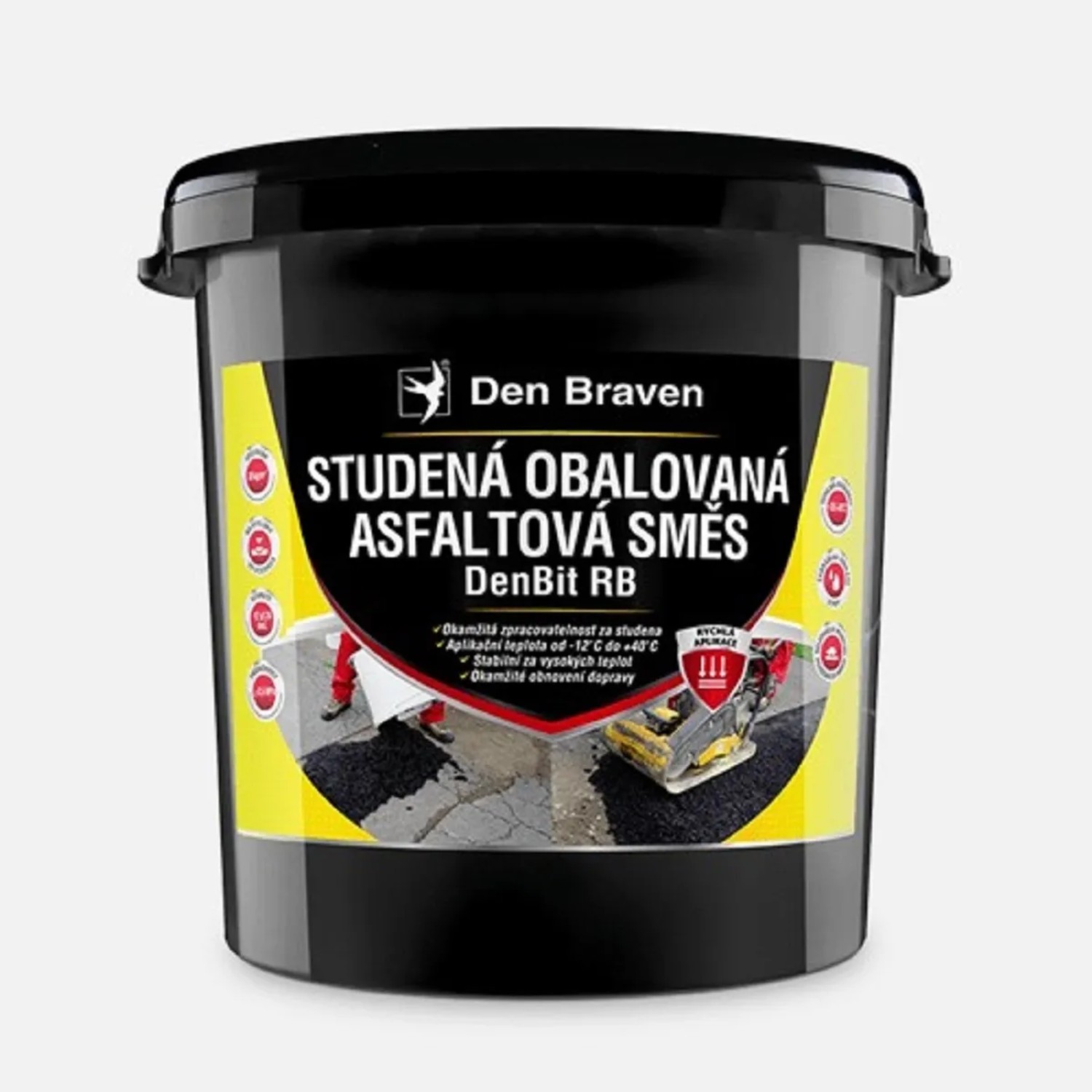 E-shop Den Braven Studená obalovaná asfaltová zmes DenBit RB 25 kg