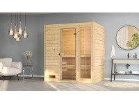 Weka Sauna z masívneho dreva Valida 2 GTF bez pece prírod. 189 x 139 cm