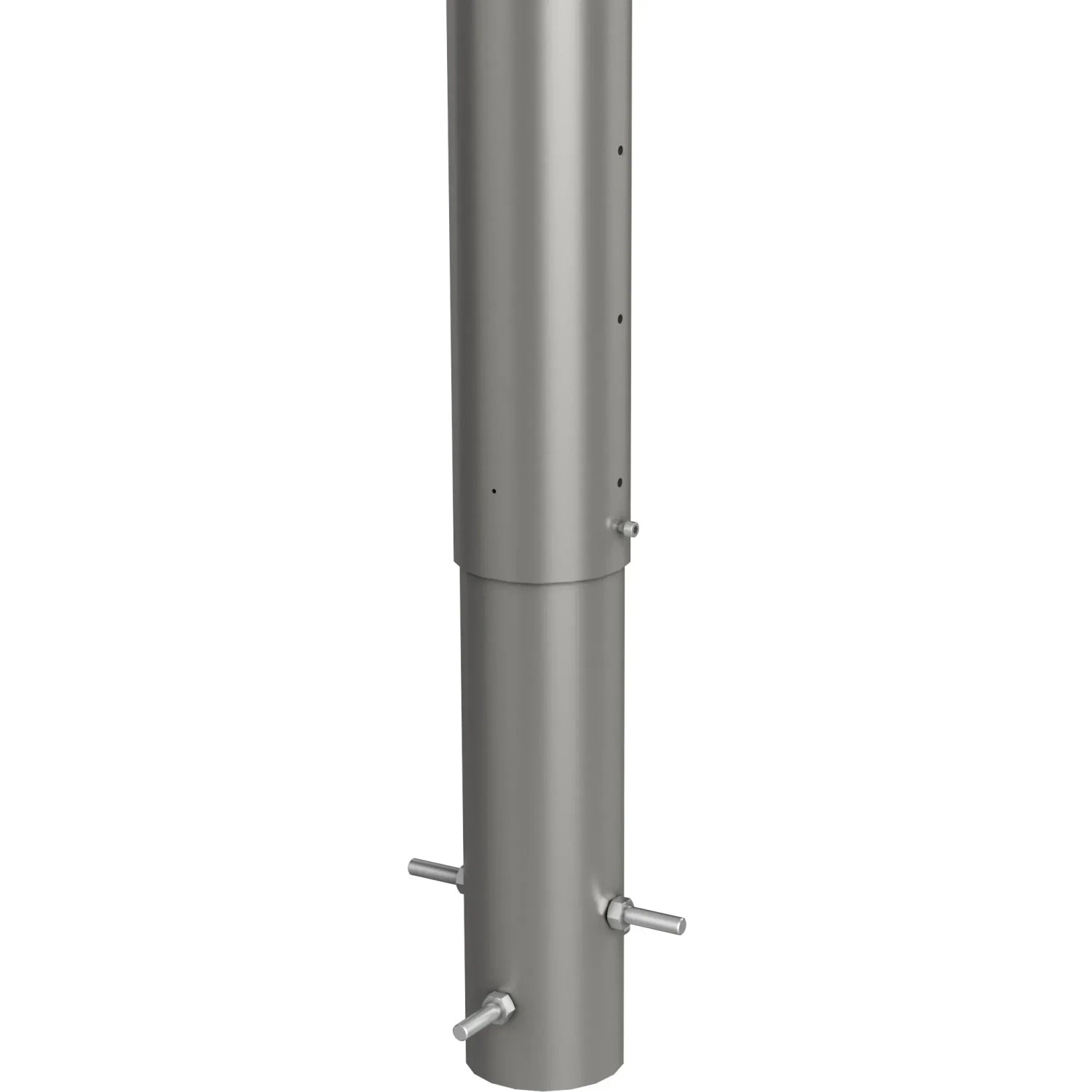 E-shop Biohort Kotviaca pätka pre plný plot na zabetónovanie, kremeňovo sivá, 90 cm