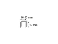 RON Spony čalúnnické 345/10, dĺžka 10,5 x 10 mm, 5000 ks