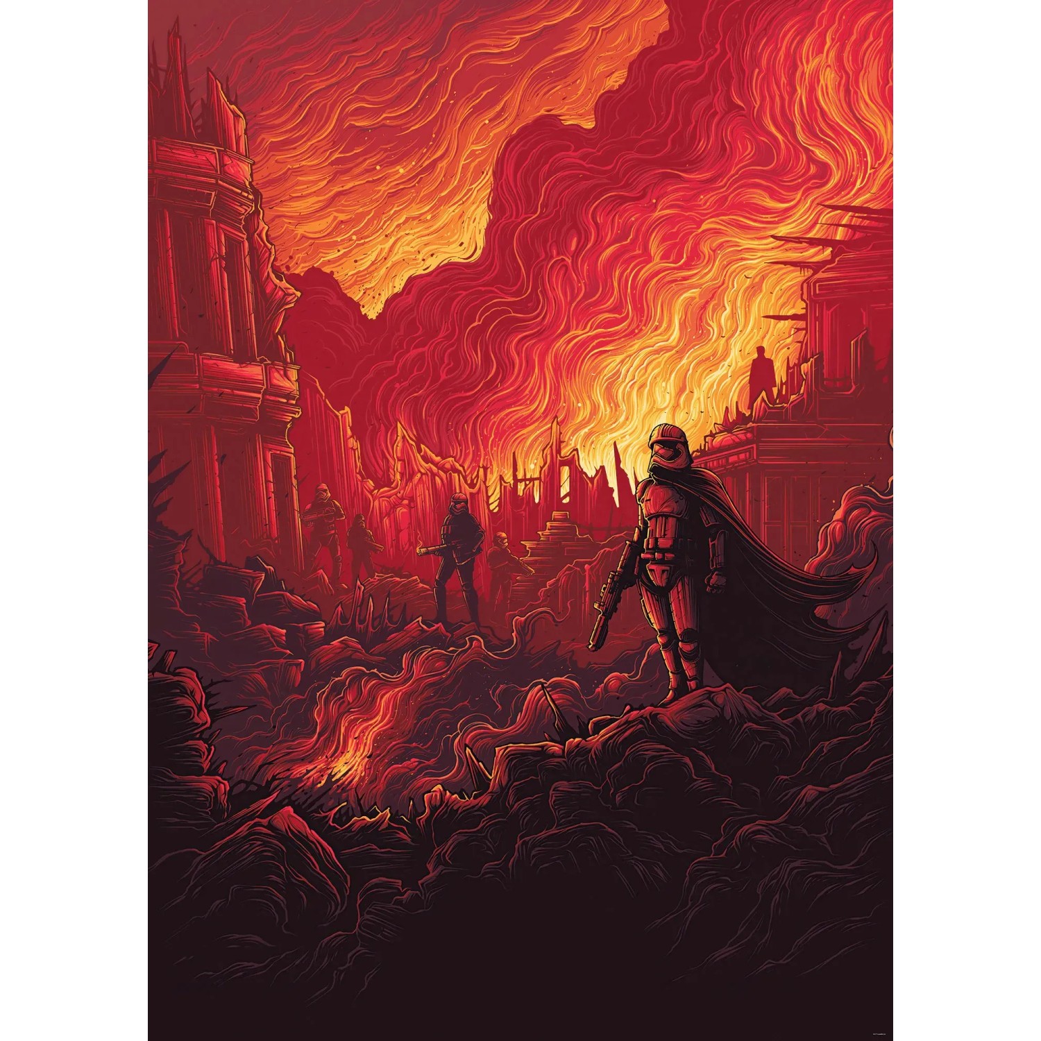 E-shop Komar Vliesová fototapeta Star Wars First Order Purge 200 x 280 cm