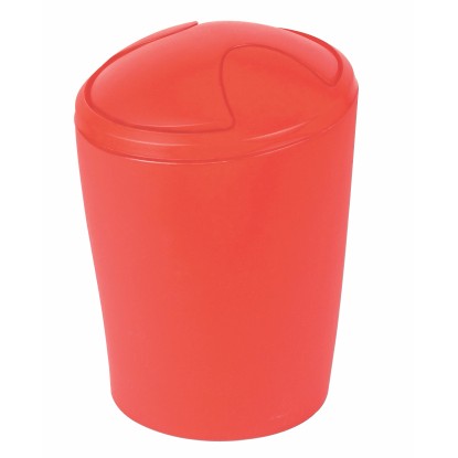 Spirella Odpadkový kôš Move plastový 5 l červený