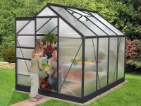 Vitavia Skleník Venus 5000 HKP 6 mm, čierna, 195 x 257 cm, 5 m2