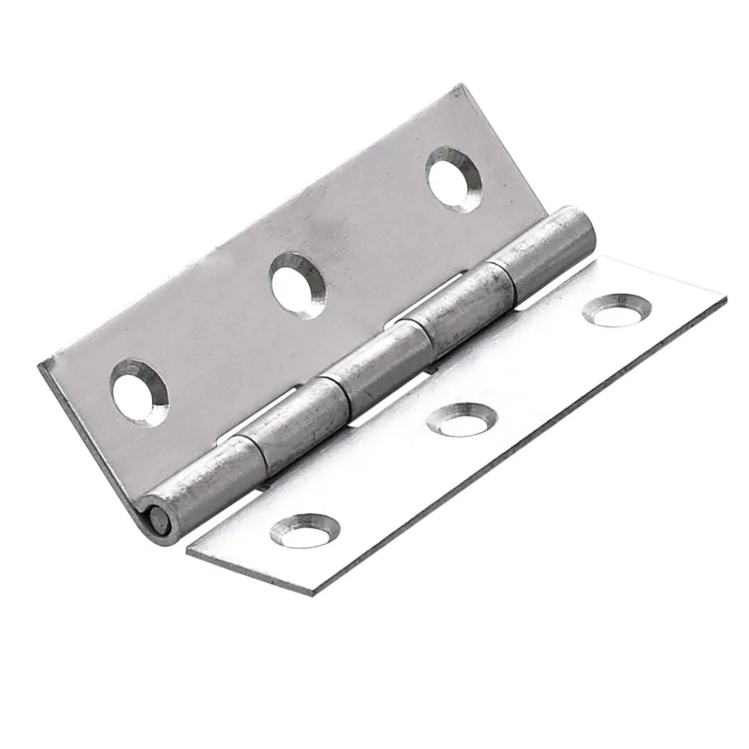 E-shop Hettich Nábytkový záves slim, matný nerez, 80 x 45 x 1,4 mm