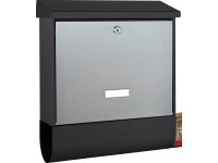 Burg Wächter Poštová schránka súprava Black & Steel London 68670 B+S