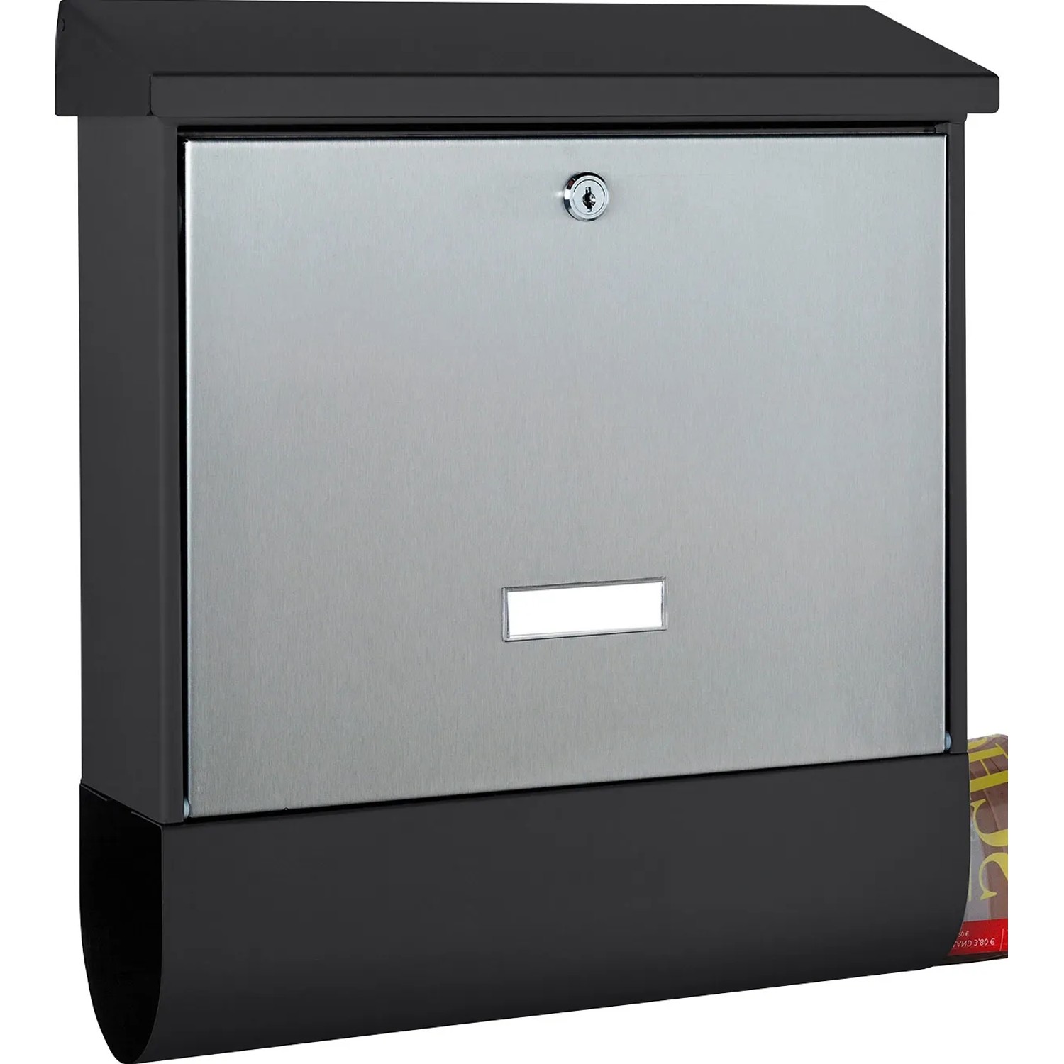 E-shop Burg Wächter Poštová schránka súprava Black & Steel London 68670 B+S