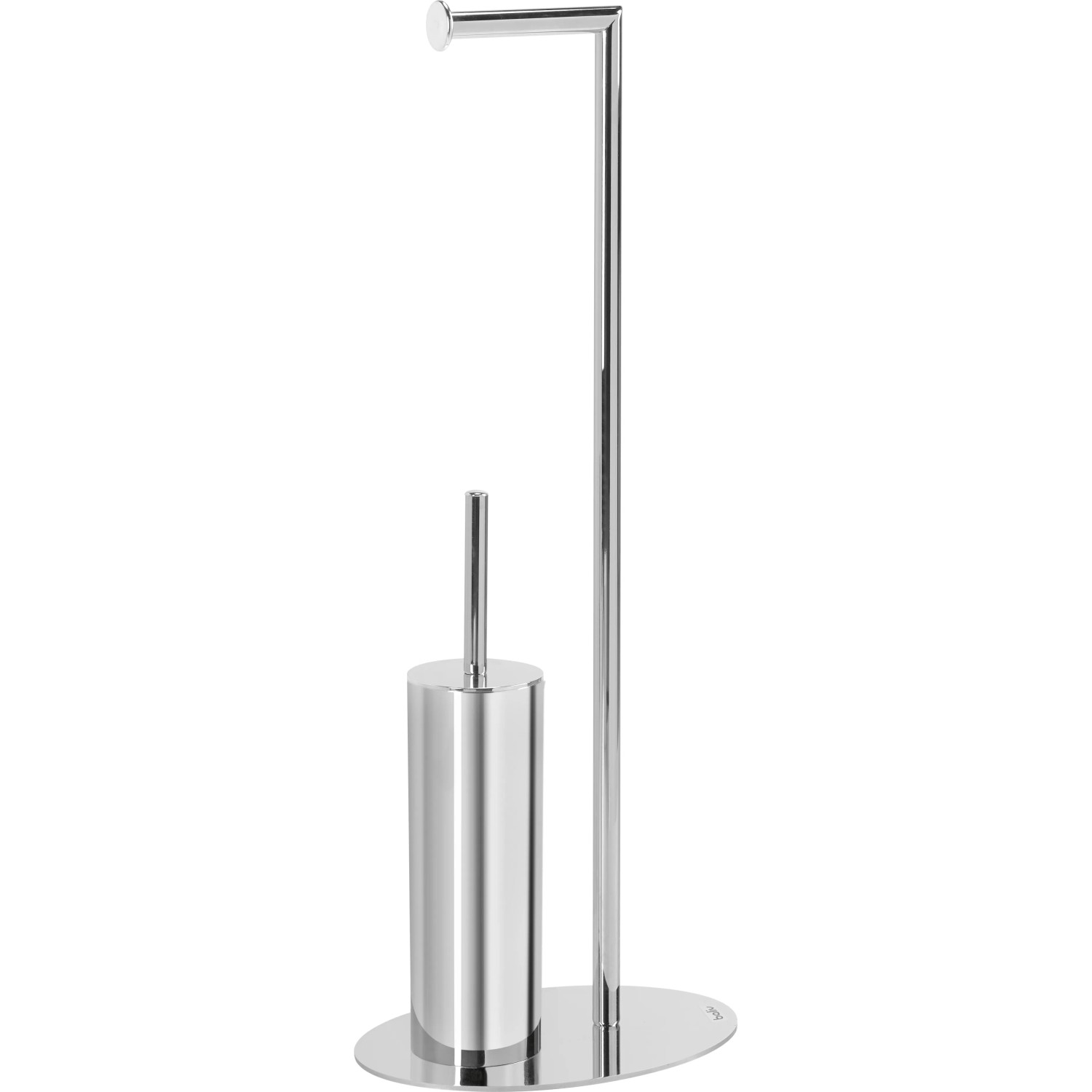 E-shop baliv WC kefa s držiakom toaletného papiera ST-6865, chróm, 28,3 x 20 x 72 cm