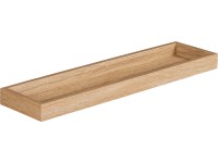 Polica na stenu 25 cm x 25 cm vlašský orech imitácia dreva