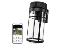EMOS GoSmart Vonkajšia otočná kamera IP-1300 LANTERN s WiFi a svetlom, čierna