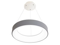 Ecolite LED závesné svietidlo NEST 40W 2600lm 2700-6500K, sivá, 45 x 10 cm