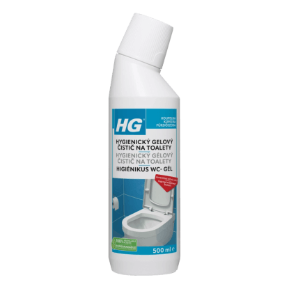 HG Hygienický gélový čistič na toalety 500 ml