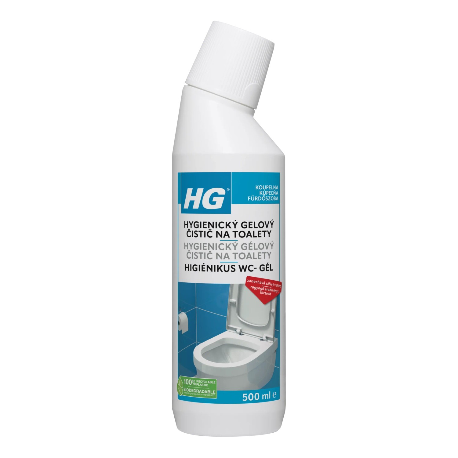 E-shop HG Hygienický gélový čistič na toalety 500 ml