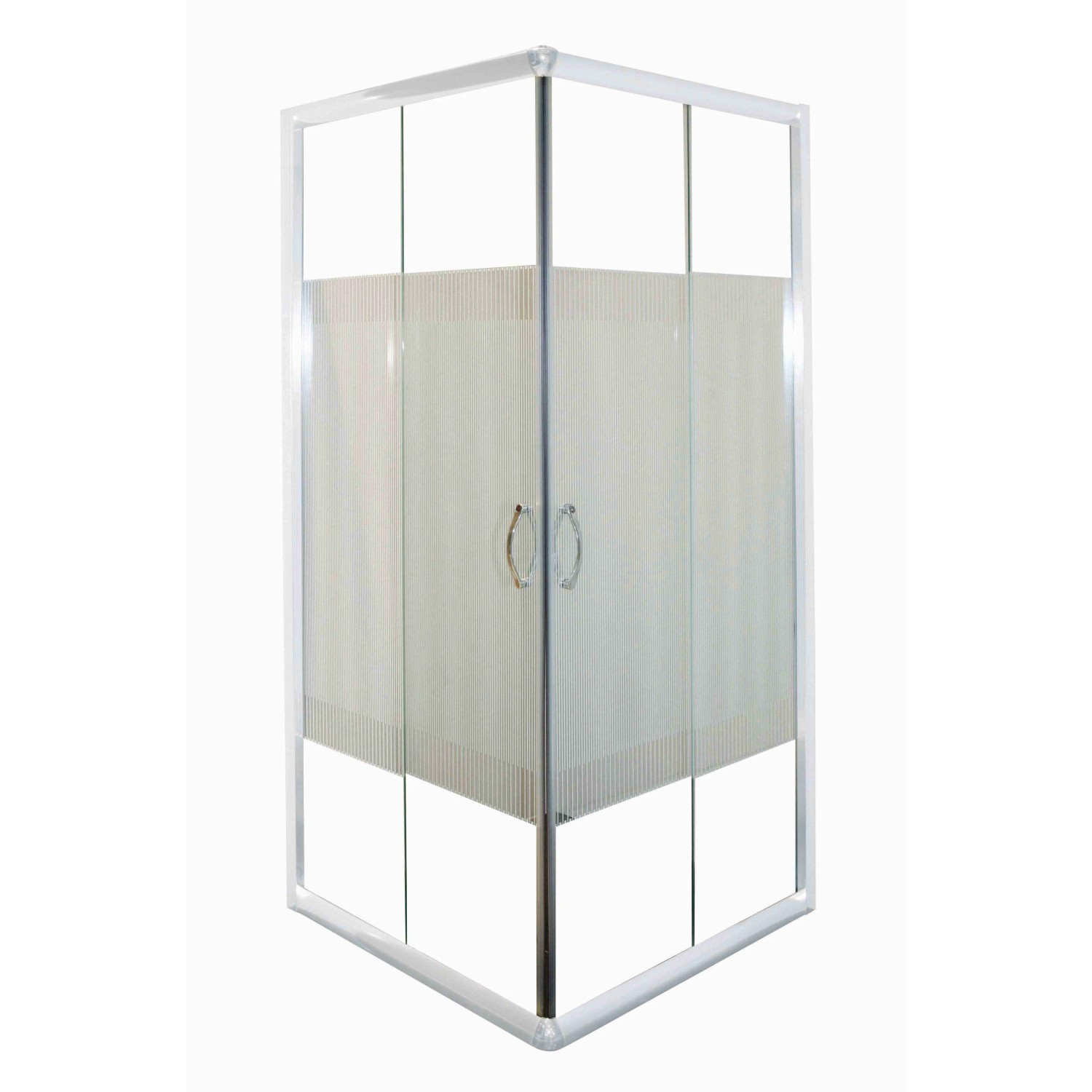 E-shop Sanotechnik Sprchovací kút bez vaničky TTW90S, štvorec, 90 x 90 x 180 cm