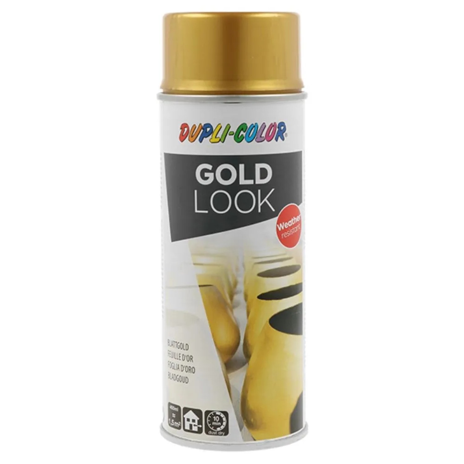 E-shop Dupli-Color Farba v spreji GOLD LEAF EFFECT 400 ml, zlatá