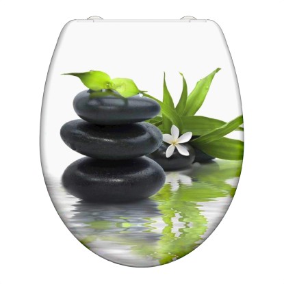 Eisl WC doska Jasmin duroplast s automatickým sklápaním a rýchlouzáverom