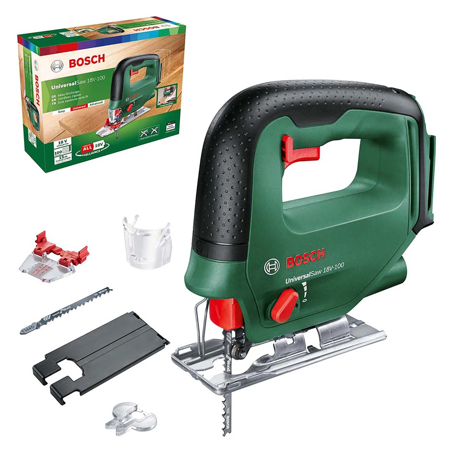 E-shop Bosch Aku priamočiara píla Universal Saw 18V-100, bez aku