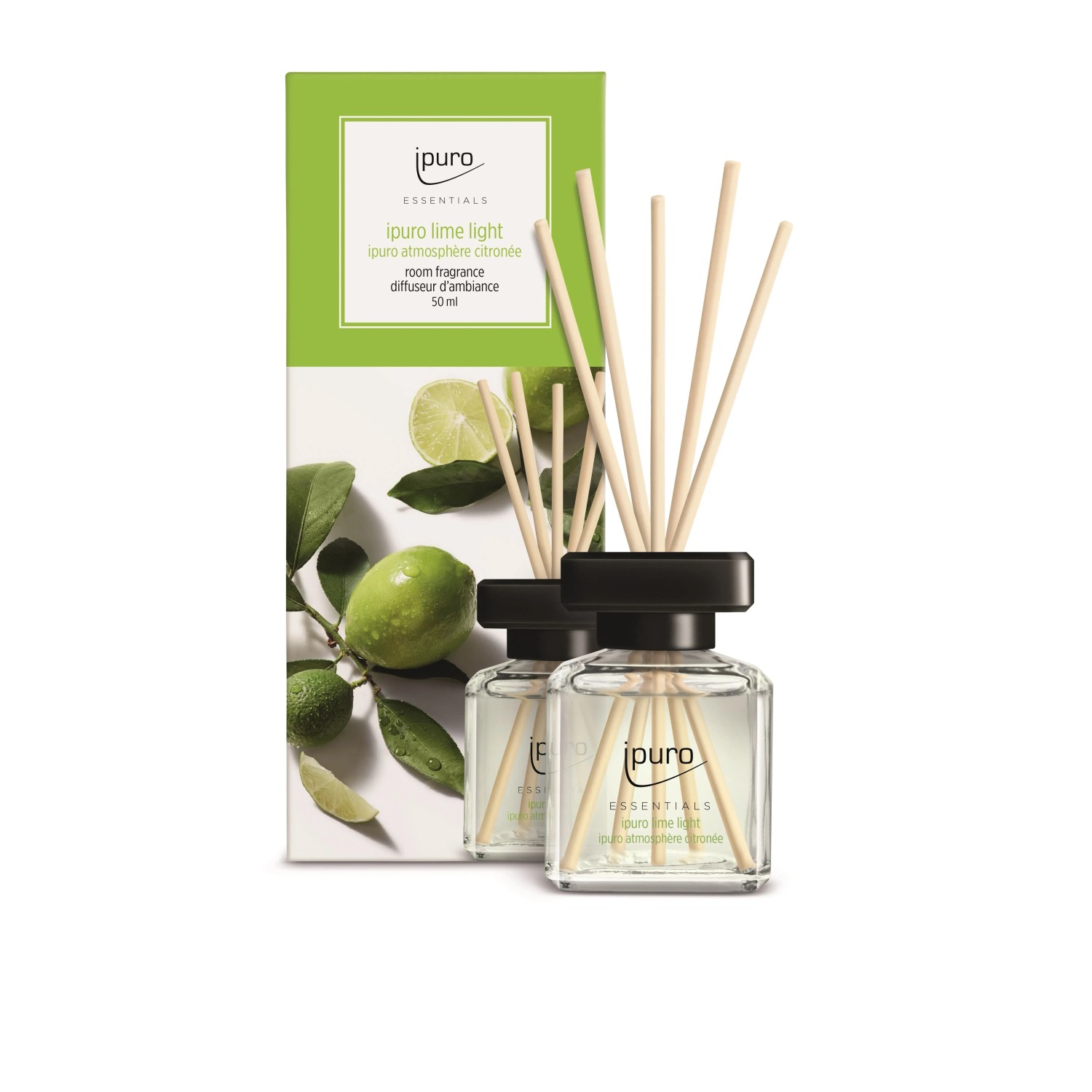E-shop Ipuro Aroma difuzér Essentials Lime Light 50 ml