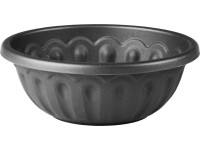 Plastia Žardina Lea antracit priemer 30 cm