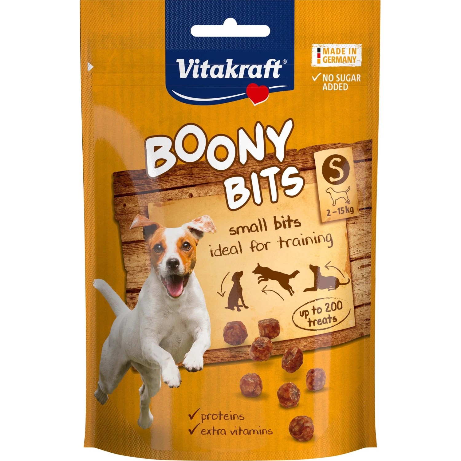 E-shop Vitakraft Doplnkové krmivo pre psov Boony Bits S, 55 g/200 ks