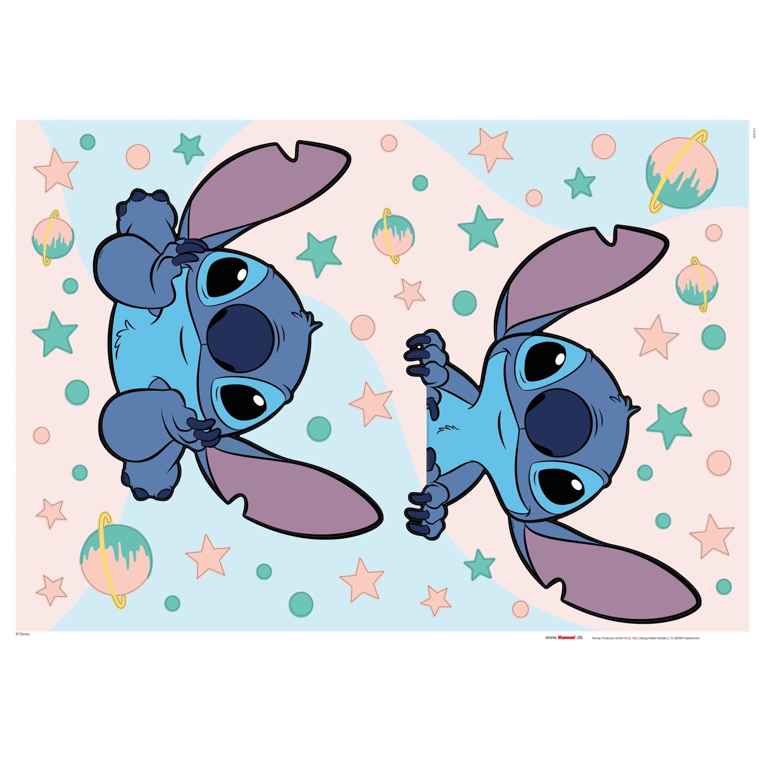 E-shop Komar Samolepka na stenu Stitch Dream 50 x 70 cm, 49dielna