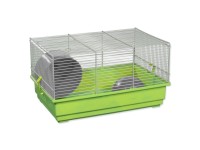 SMALL ANIMALS Klietka pre myši a malé zvieratá RICHARD sivá/zelená 39x25,5x22 cm