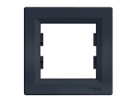 Schneider Electric Krycí rámček 1-násobný Asfora, antracit