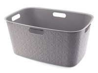 Curver Kôš na čisté prádlo Softex sivá, 59,4 x 39,7 x 27,4 cm, 45 l Curver Kôš na čisté prádlo Softex sivá, 59,4 x 39,7 x 27,4 cm, 45 l