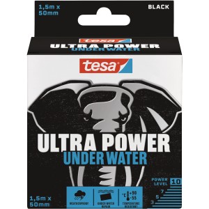 Tesa Ultra Power Under Water opravná páska, 1,5 m x 50 mm, ideálna na opravy pod vodou.