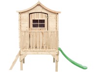 Timbela Drevený domček pre deti M550A na chodúľoch, 94 x 118 cm