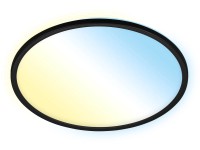 Briloner LED strop. sviet. Slim B-Smart čierne 22W 3000lm 2700-6500K, p.42x2,5cm