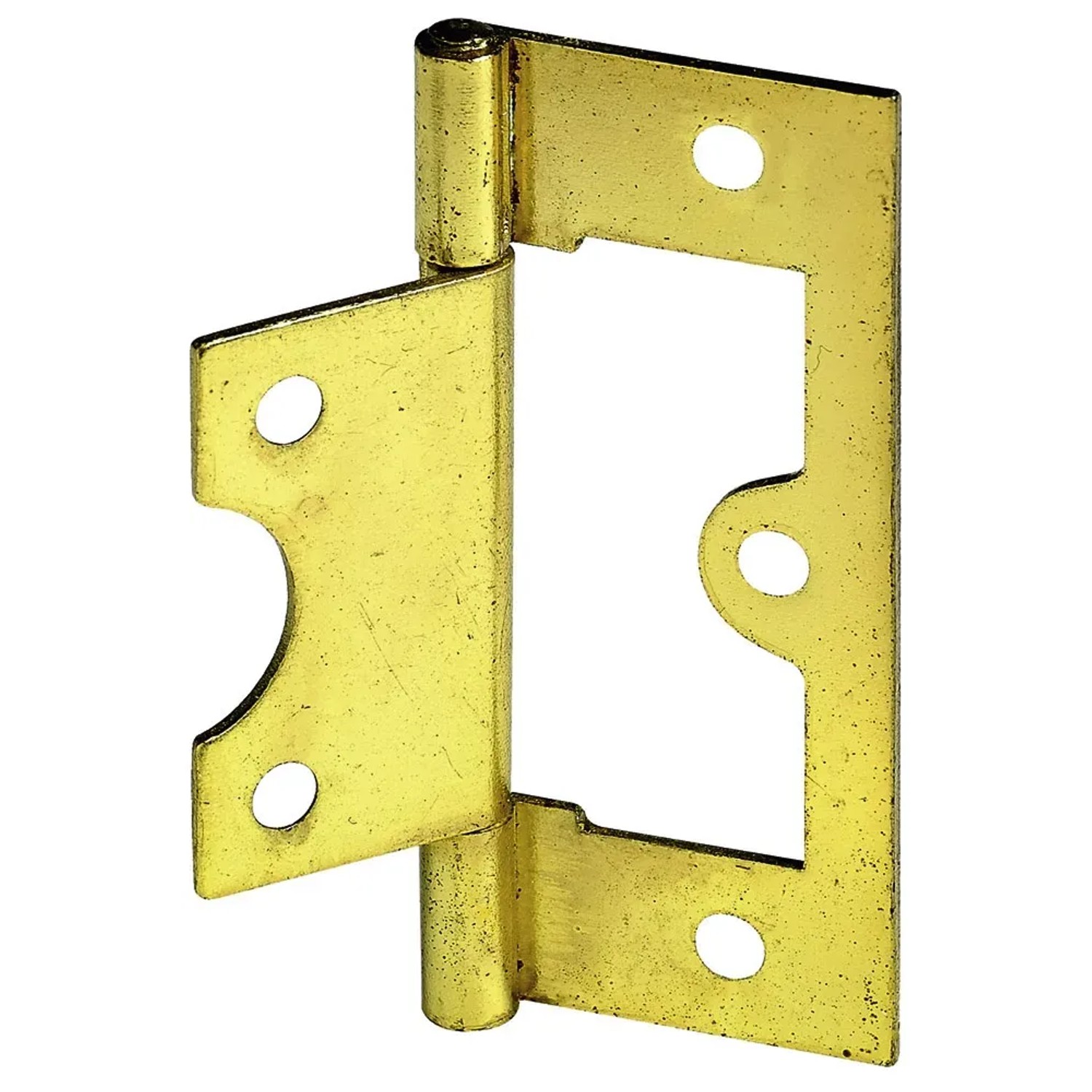 E-shop Hettich Záves pre lamelové dvere 75 mm x 32 mm pomosadzená oceľ, 2 ks