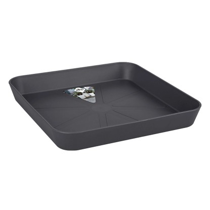 Elho Podmiska Loft Urban Square antracitová 28 x 4 x 28 cm