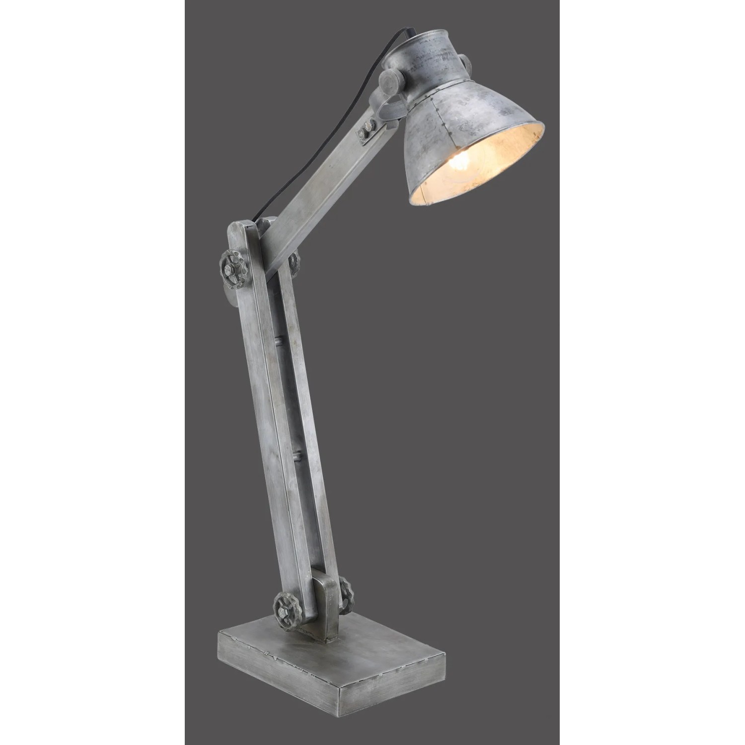 Just Light. Stolová lampa Samia, 1xE27, železná, 58 x 18 x 97 cm