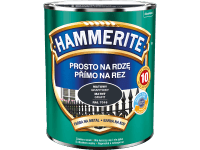 HAMMERITE Priamo na hrdzu farba na železné kovy matná grafitová 0,7 l