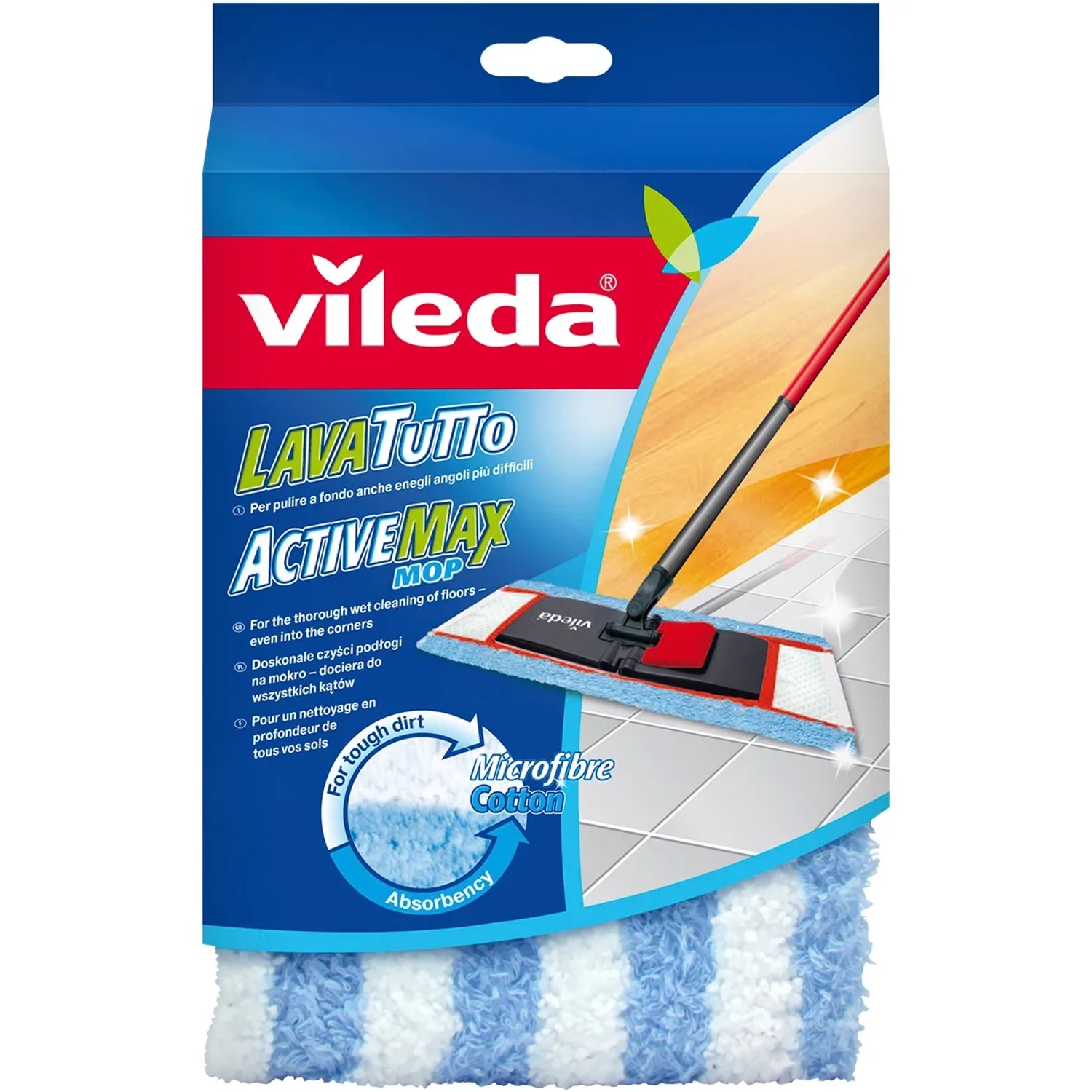 E-shop Vileda Mop Active plochý, náhrada