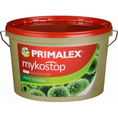PRIMALEX Vnútorný maliarsky náter proti plesniam Mykostop biely 7,5 kg