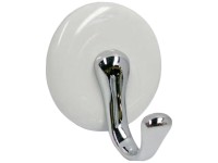 Háčik SP68, 44,5 mm x 37 mm x 31 mm porcelán biely