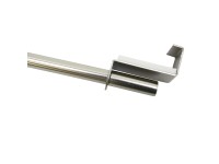 Gardinia Upínacia vitráž pr. 9 mm, titánová 40-60 cm