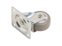 OBI Otočné nábytkové koliesko s mäkkou obručou, pr. 30 mm, 20 kg