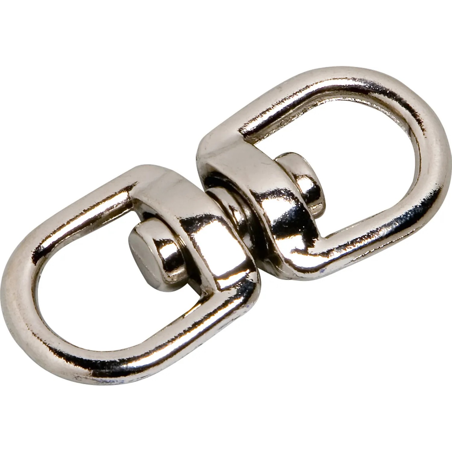 E-shop LUX-TOOLS Lanový obrtlík poniklovaná nerezová oceľ s okom pr. 10 mm, 52 x 23 cm