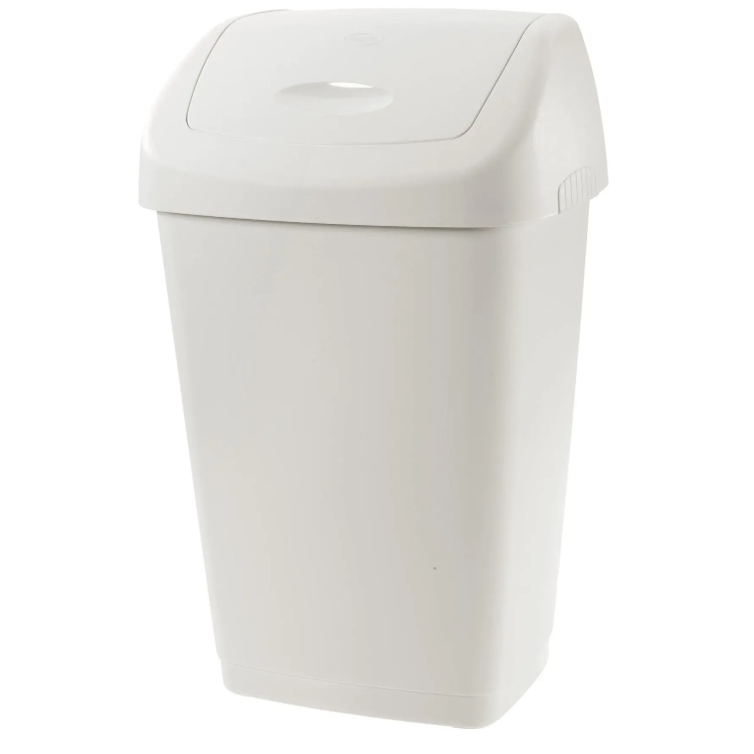 E-shop Tontarelli Odpadkový kôš AURORA Swing Bin biela, 40 x 32 x 65 cm, 50 l