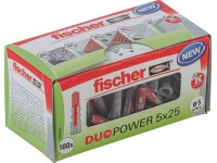 Fischer Hmoždinka DuoPower 5 x 25 LD, 100 ks Fischer Hmoždinka DuoPower 5 x 25 LD, 100 ks