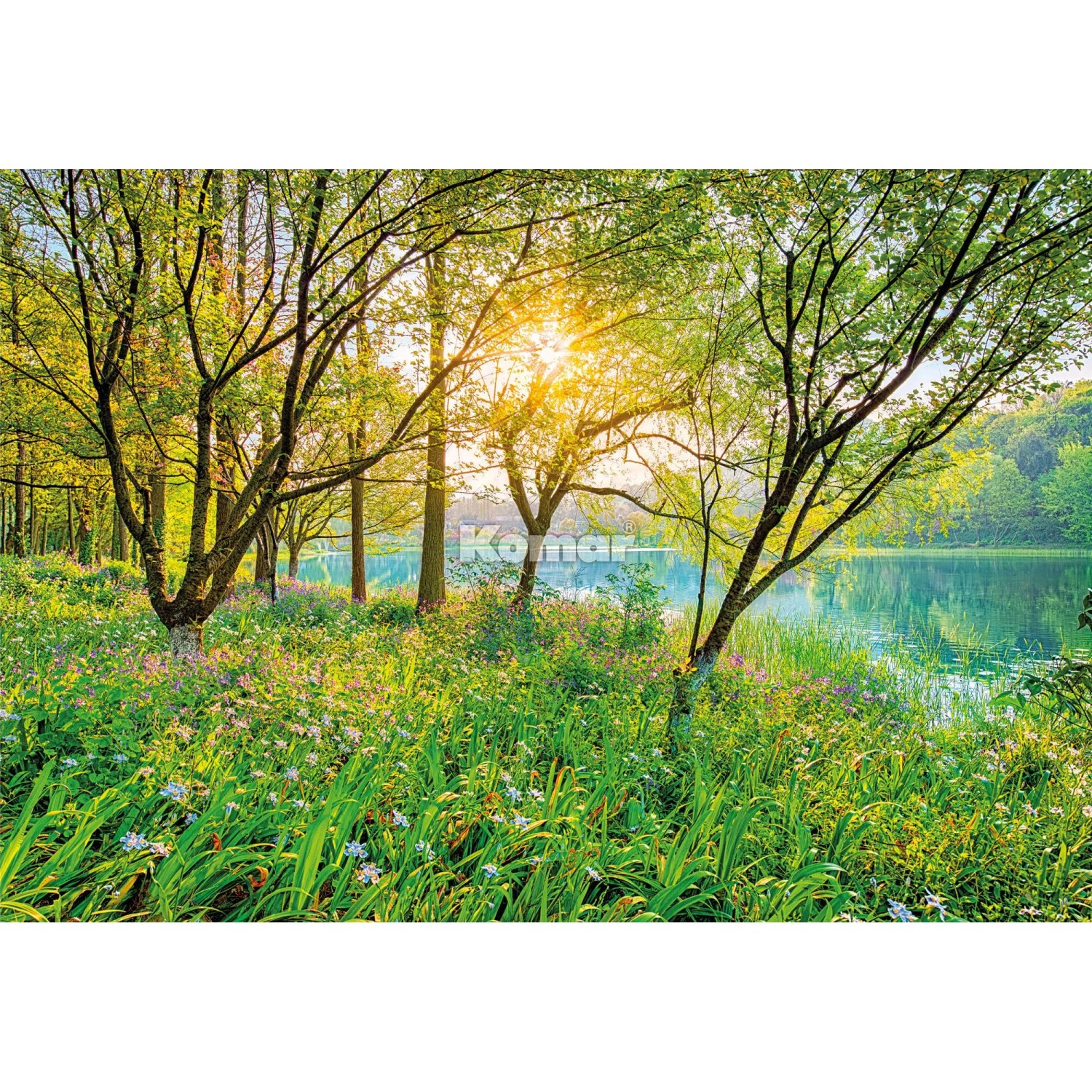 E-shop Komar Papierová fototapeta Spring Lake, 368 x 254 cm