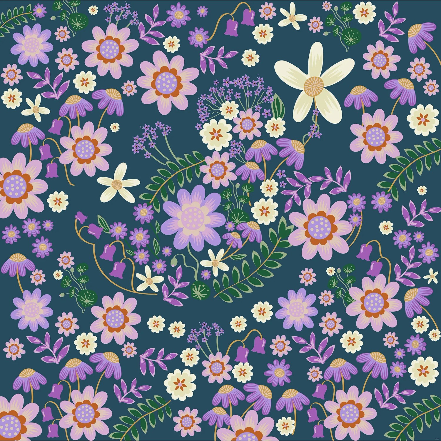 E-shop Komar Vliesová fototapeta Disney Minnie Mouse Gardening Club Blue 250 x 250 cm