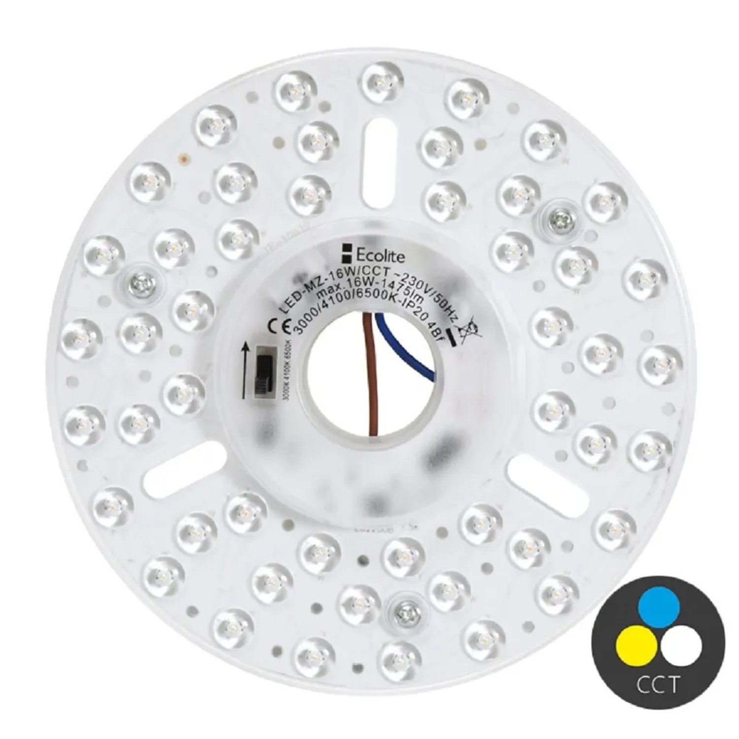 E-shop Ecoplanet Magnetický SMD modul 16W 1475lm 3000-6000K, pr. 15,5 x 2,3 cm