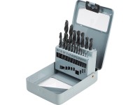 LUX súprava vrtákov HSS-R do kovu 1 mm - 10 mm, 19dielna